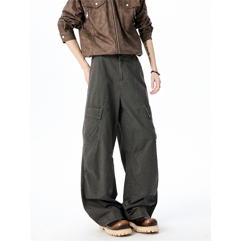 XT02-秋冬现货重磅高品多口袋风格店工装休闲裤(P65X118)9,男装工装外套,电商C315