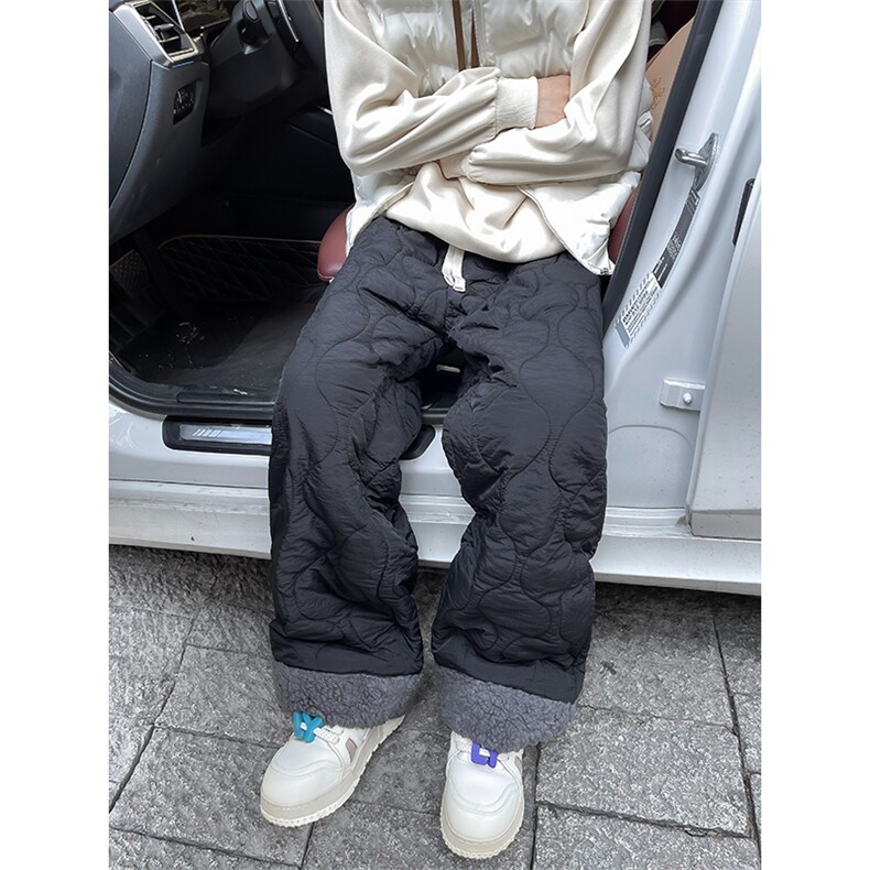 冬季加棉防水拼接加绒羊糕毛棉裤滑雪裤防寒雪地裤221-1/K155/P48,男装棉裤,星座221-5