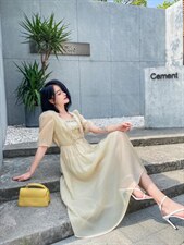 复古风连衣裙，女装连衣裙，天使公主