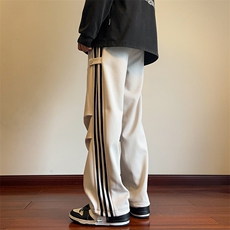 2024春季新款内景大码美式织带伞兵裤M-5XHK24051-特P40，男装休闲裤，电商A022