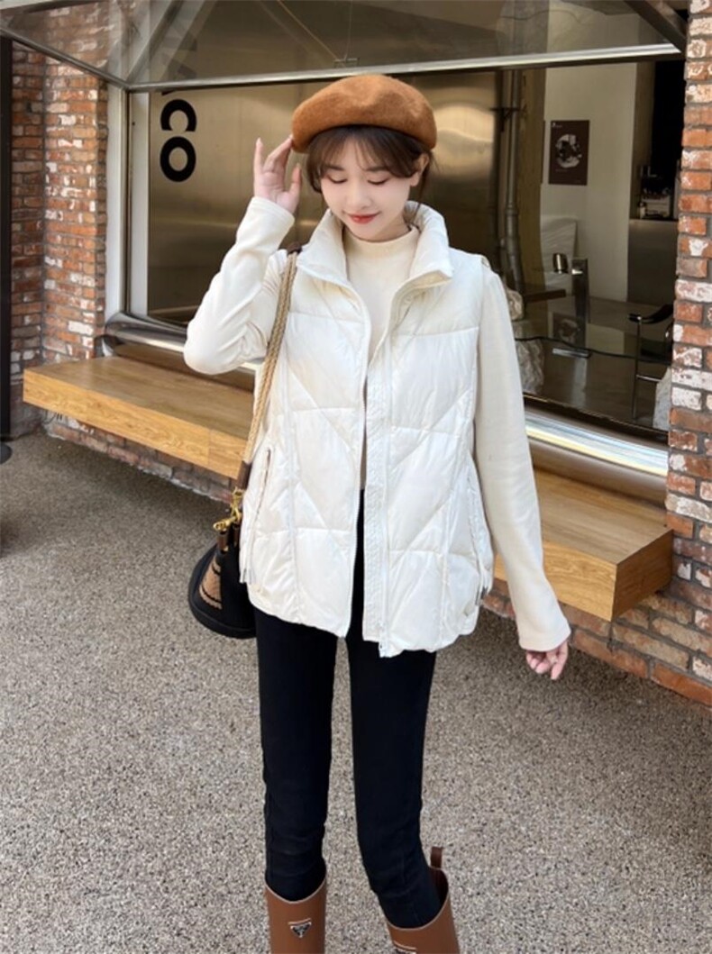2022冬季羽绒马甲，女装马甲，曼希野