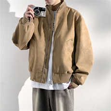 简约百搭潮流美式复古时尚宽松舒适休闲上衣外套男士JK785，女装短外套，星座1116A（原606A-3）