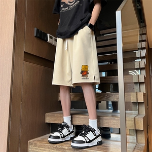 已注册新款菠萝格抖音直播得物宽松男中裤五分短裤K106P28控45图片