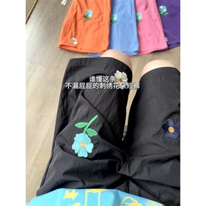 B221 美式ins高街宽松多巴胺休闲短裤五分裤 LK25560-特P20控39图片