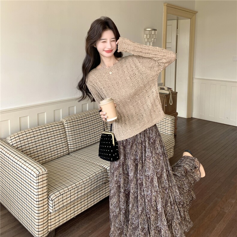 2026年春季新款2件套裙，女装连衣裙，鑫鑫美