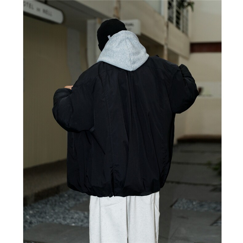 秋冬棉衣夹棉夹克加厚外套美式棉服小众设计1016-1W98P118K149,男装棉衣,星座1016-1（原电商B408-1）