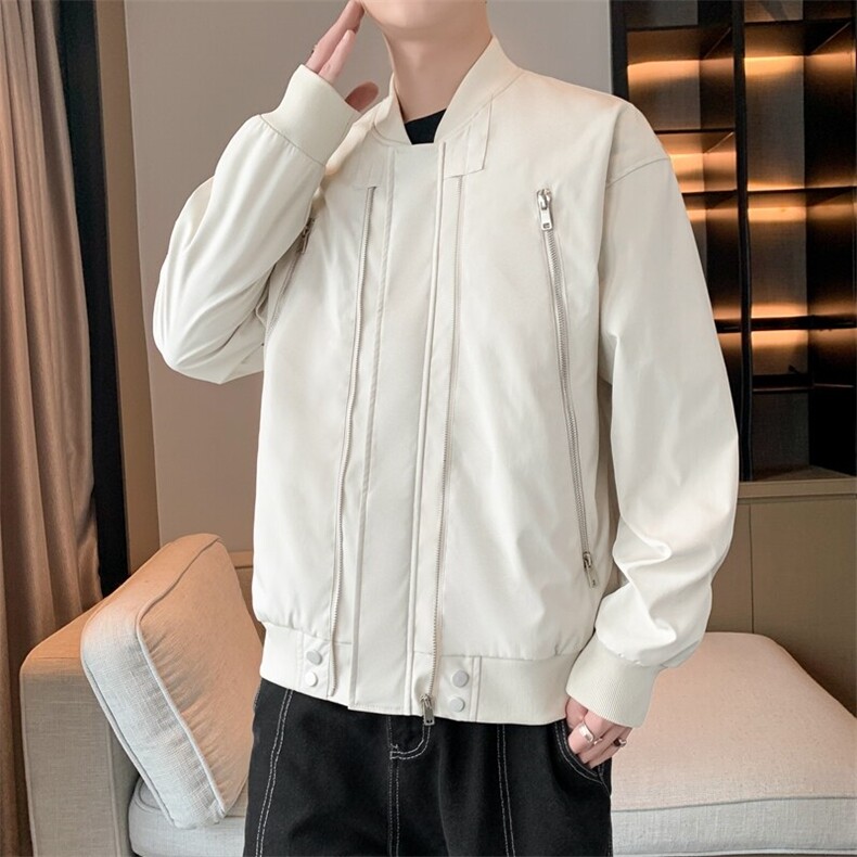 美式棒球服夹克男2025春款大码酷帅港风复古工装外套JK220-P75,男装夹克,星座308B-2