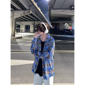 网络图现货！cleanfit扎染衬衫高级设计感小众情侣衬衣RG40-P55图片