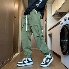 现货休闲裤男束脚冲锋裤DSA157-1-K9837-特P45，男装休闲裤，电商A157-1