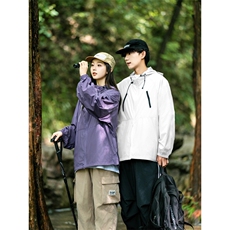 2024防晒衣夏季薄款日系户外轻薄外套美式潮牌连帽防晒服F015-P41，男装防晒衣，星座313A-2
