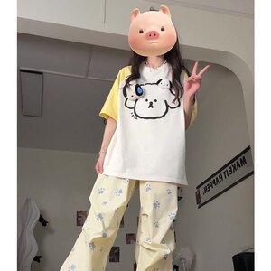小狗公仔纯棉短袖ZX0247-P35图片