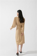 汪尚春shangchun?w 早秋连衣裙，女装连衣裙，SHANGCHUN·W 汪尚春