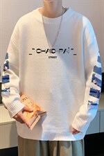 ！2023秋冬新款男士圆领毛衣百搭加厚潮流针织衫M813P50，男装针织衫/毛衣，电商B220