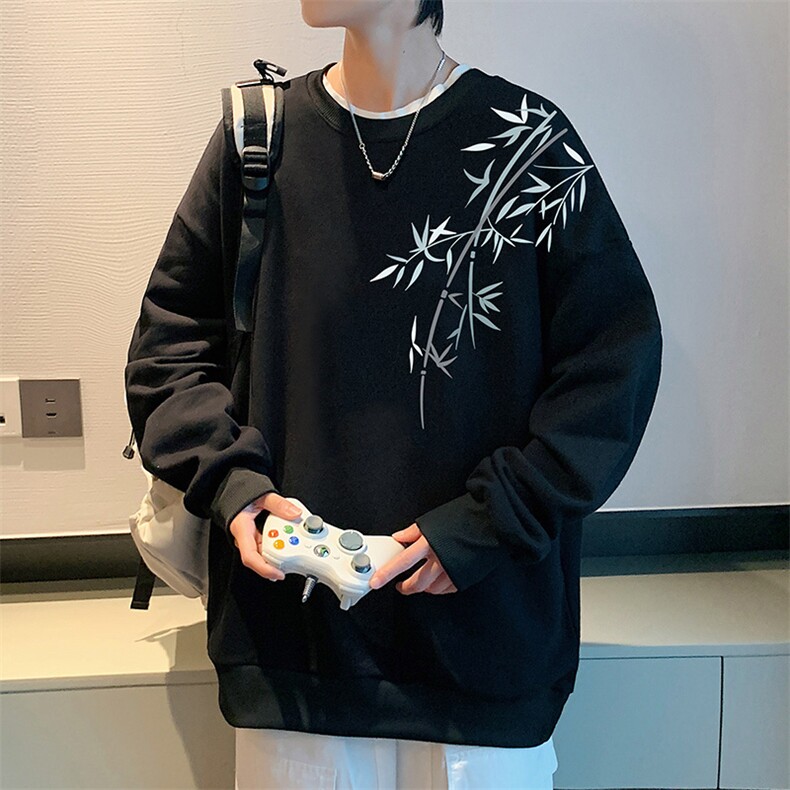 8XL圆领卫衣男超大码胖子肥佬大号长袖t恤S6393-P28，男装卫衣，电商A040