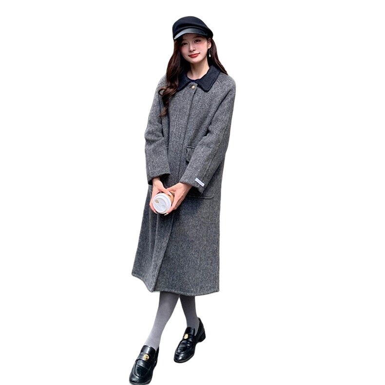 100%双面绵羊毛大衣2C291-Y1333-P235-K368(大货已出）,女装毛呢外套,2C291
