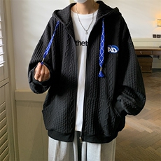 citboy酒店秋冬大麻花开衫连帽高品质卫衣夹克外套WK221-P60控88，男装夹克，电商B370