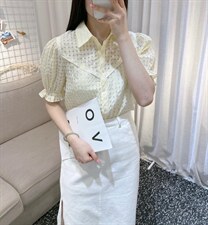 DINOBIENS【现货】夏季新款韩系泡泡袖上衣，其它，迪诺比亚