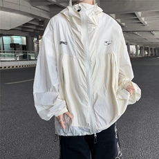 情侣防晒服机能女2024新夏季连帽外套户外透气衣男，男装防晒衣，星座716-2