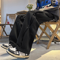 B266-C09-P5523春季新款设计宽松立体解构休闲长裤，男装休闲裤，星座B257-1