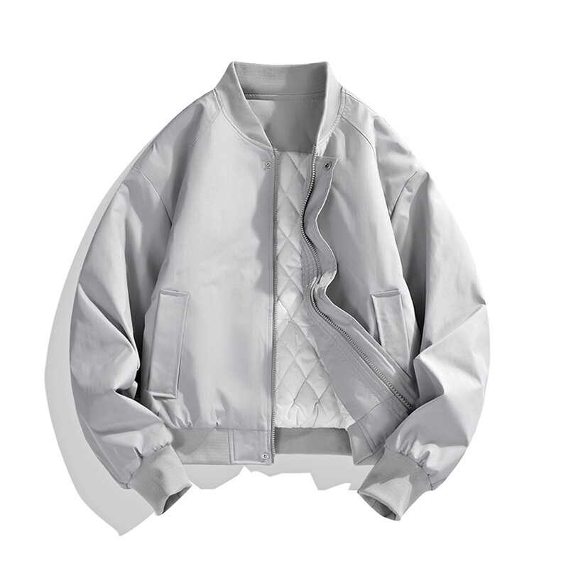 支持二开冬装加棉加厚夹克外套棉服男女立领棉衣棒球服M815-P65,男装夹克,电商A441