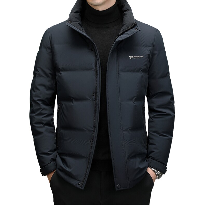 DF23870钱塘2020-2时尚休闲简约冬季厚款中年男士羽绒服P250,男装羽绒服,钱塘207-2