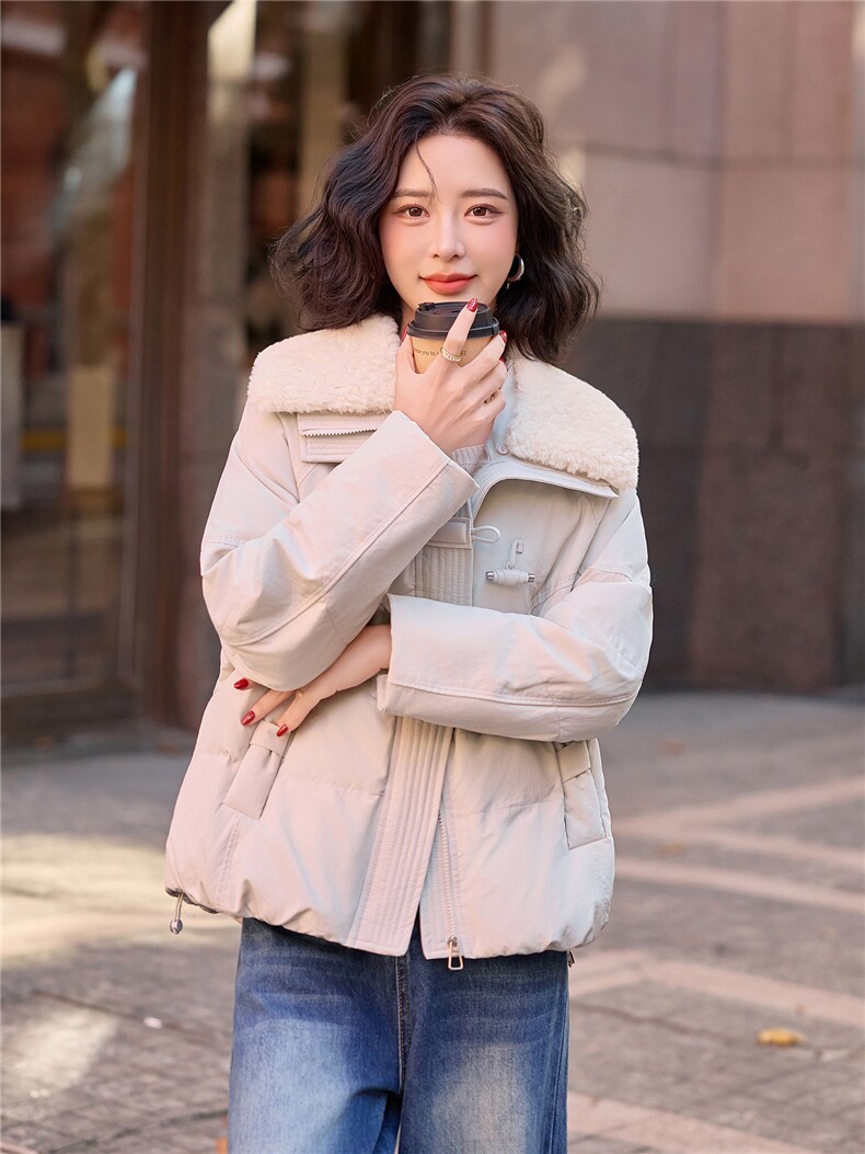 现货2025年冬季新款加厚短款韩版休闲棉衣保暖石墨烯棉衣,女装棉衣/棉服,悦祺