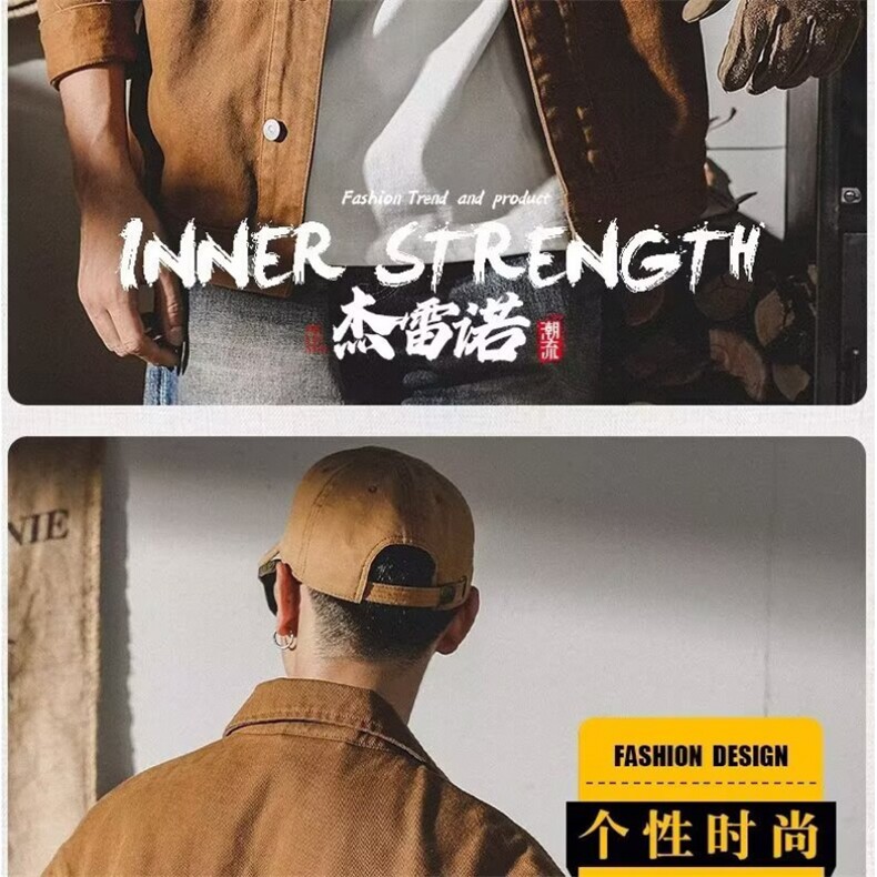 1506/QY80780/P44美式重磅复古牛仔外套,男装工装外套,星座1506