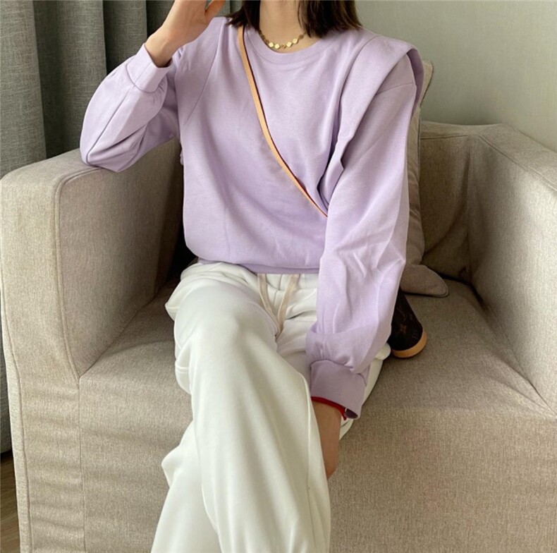 现货，春装卫衣，女装卫衣/绒衫，简单小珍