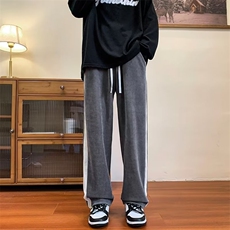 灯芯绒美式复古裤子男款秋冬季高街vibe垂感直筒休闲裤K2882P30，男装休闲裤，星座1116-2