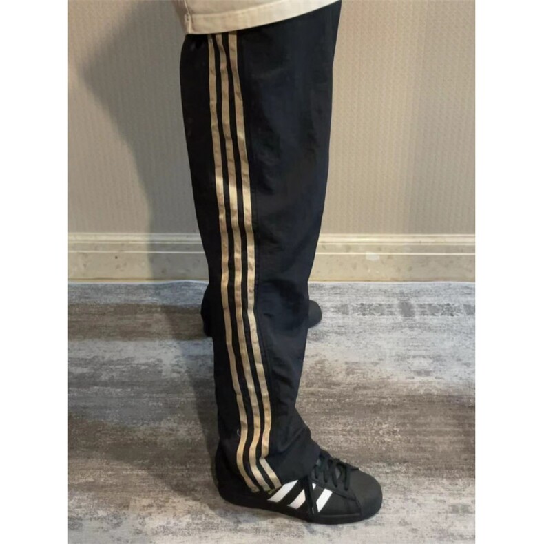 【现货】黑色三条杠速干工装裤男款夏季美式vibe冲锋裤BN02WW-P45,男装工装外套,星座1007（原301D）