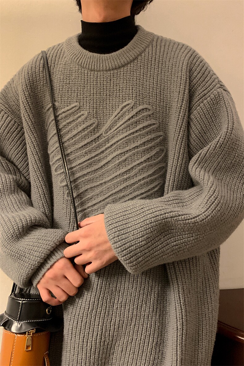 8XL-M特大码毛衣男高品质加厚宽松胖子毛衣针织衫MY1201P58控78,男装针织衫/毛衣,电商D206-1