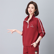 2025年春季时尚休闲宽松刺绣条纹上衣，女装短外套，依恋蒂丝