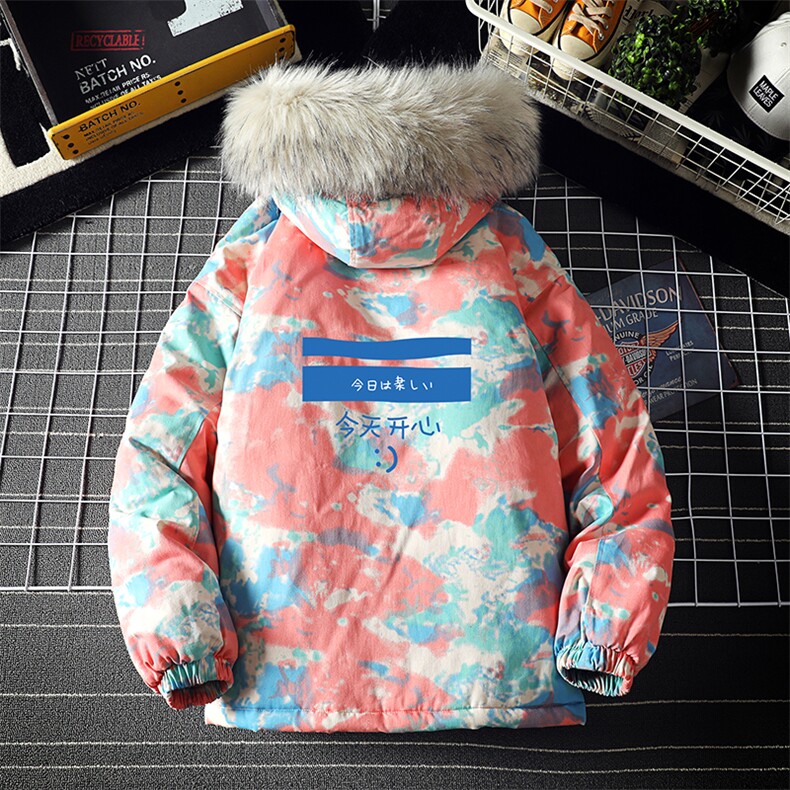 MC49033-P135 日系潮衣男大码派克服男工装服外套袄图片