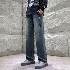 美式牛仔裤男款秋季长裤潮K6073P48，男装牛仔裤，星座1116-2
