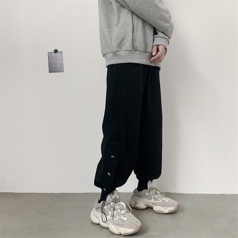 夏季休闲裤韩版潮流时尚束脚卫裤男港风宽松纯色九分裤k2802-p35,男装休闲裤,星座1008