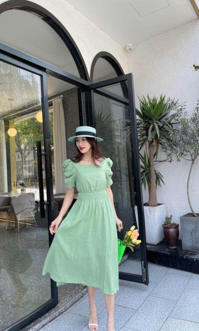 2021夏装新款修身气质女人味连衣裙，女装连衣裙，晗菲曼琪