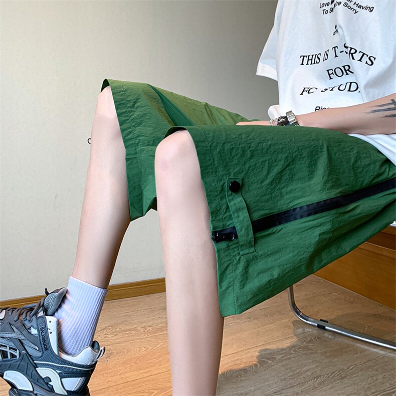 8XL-M 重磅特大码短裤男防水五分裤冲锋裤男户外DK1503P50控68图片