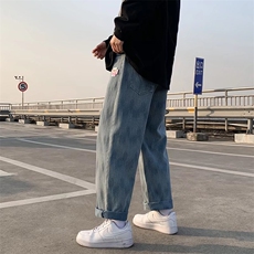 潮流春季牛仔裤男牛仔长裤K02027P36，男装牛仔裤，星座1116-2