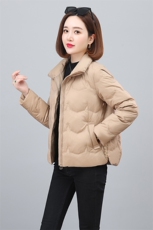 2023年冬季气质立领时尚休闲羽绒服，女装羽绒服，依恋蒂丝