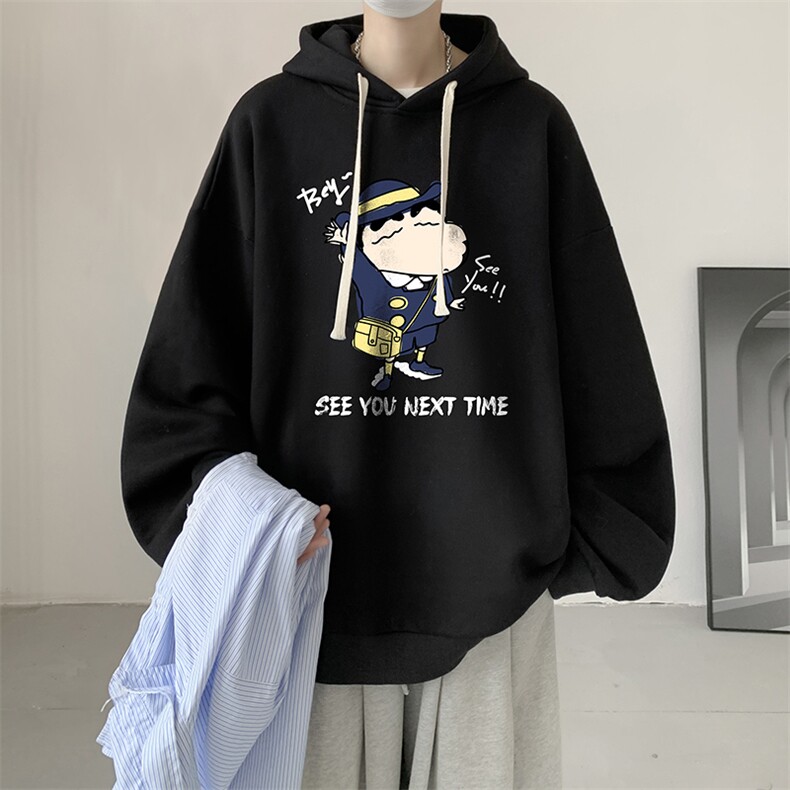 连帽卫衣男大码运动服帽衫外套WY2240-P35 加绒款-P40图片