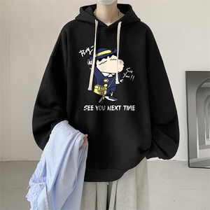 连帽卫衣男大码运动服帽衫外套WY2240-P35 加绒款-P40图片