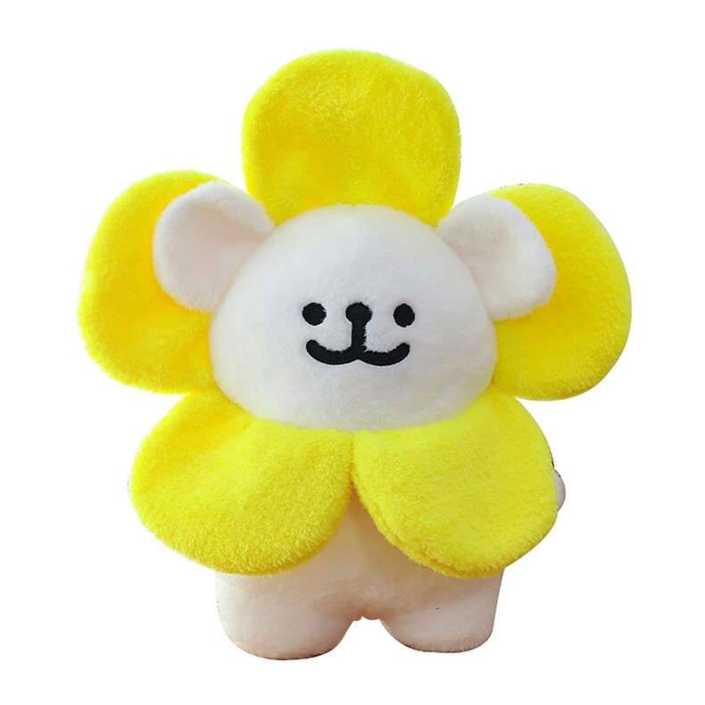 美思尼毛绒玩具 太阳花线条狗