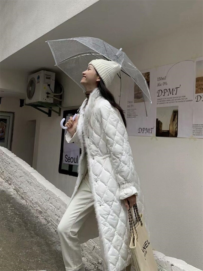 长款旗袍羽绒，女装婚纱/旗袍/礼服，里奈(1F)