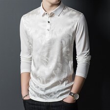 男长袖夏季薄款中年爸爸秋装上衣丅翻领卫衣春秋季polo衫，男装卫衣，电商B212（原钱塘6029）