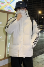 抖音得物棉衣男防风立领三条杠棉服加厚棉服外套JH-MY8202-P65，男装棉衣，星座717