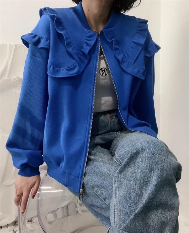 木耳边外套，其它，一颗柠檬