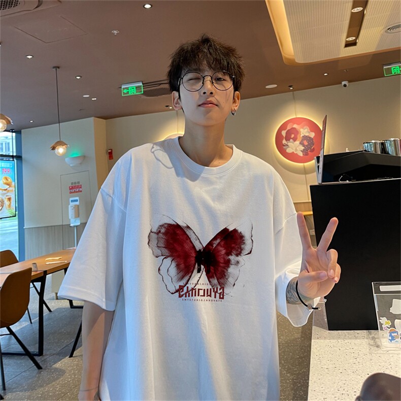 220G夏季新款纯棉圆领短袖T恤DT426-特P19控38,男装T恤,电商B370