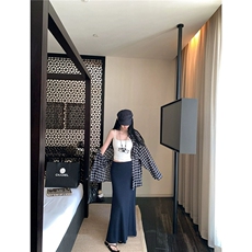 格子韩系复古宽松慵懒松弛夏季防晒衬衫2025上衣休闲百搭衬衫，男装防晒衣，星座1210-1