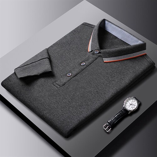 2023年春款男士上衣POLO长袖T恤P65，女装T恤，电商D223-1