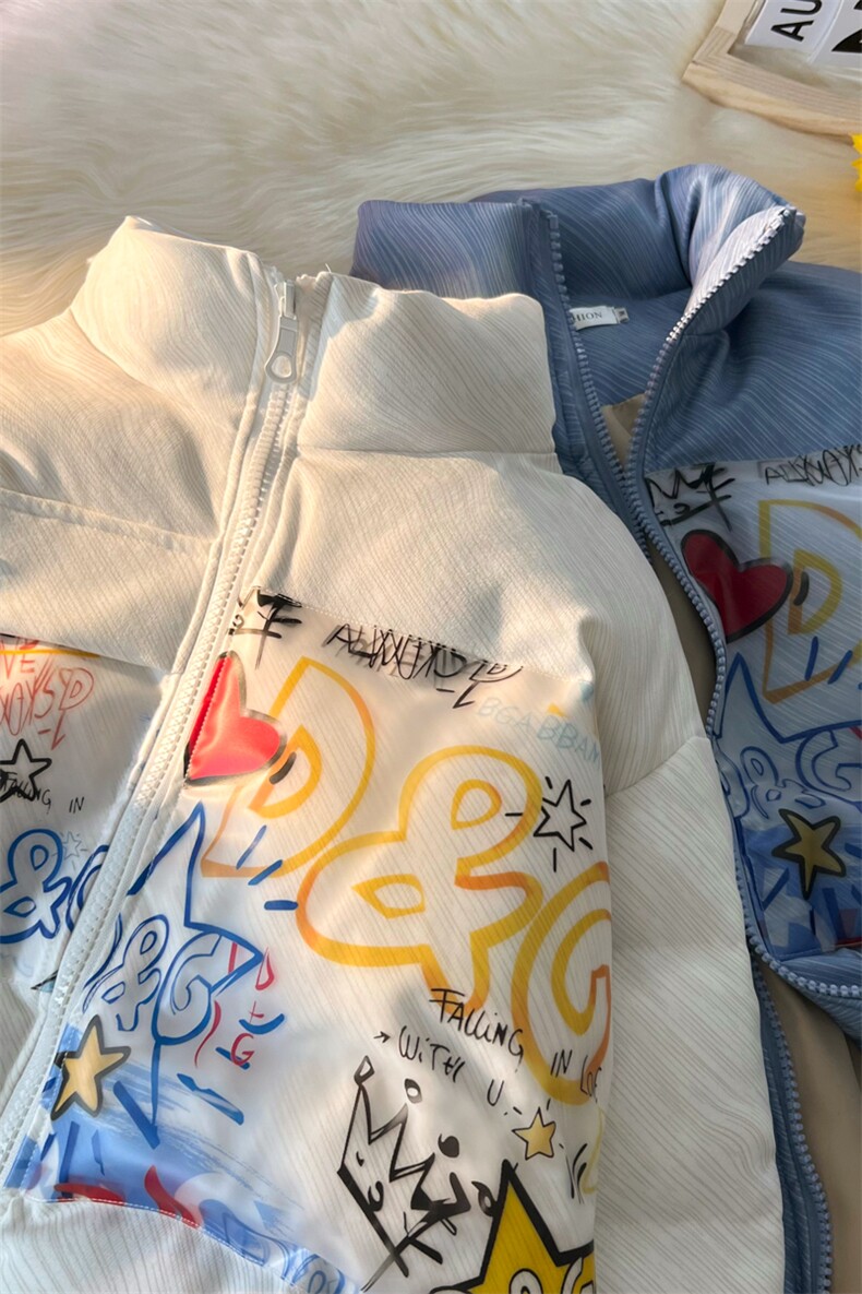 已出货！主推！平铺小清新面包服立领棉衣情侣可爱韩版M05-P120,男装棉衣,星座1611B